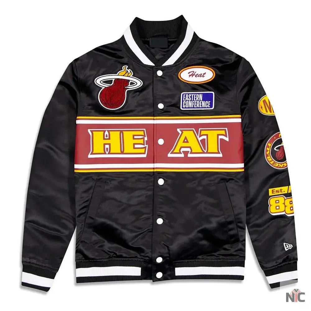 Miami Heat Inspired Rally Drive 2024 Jacket