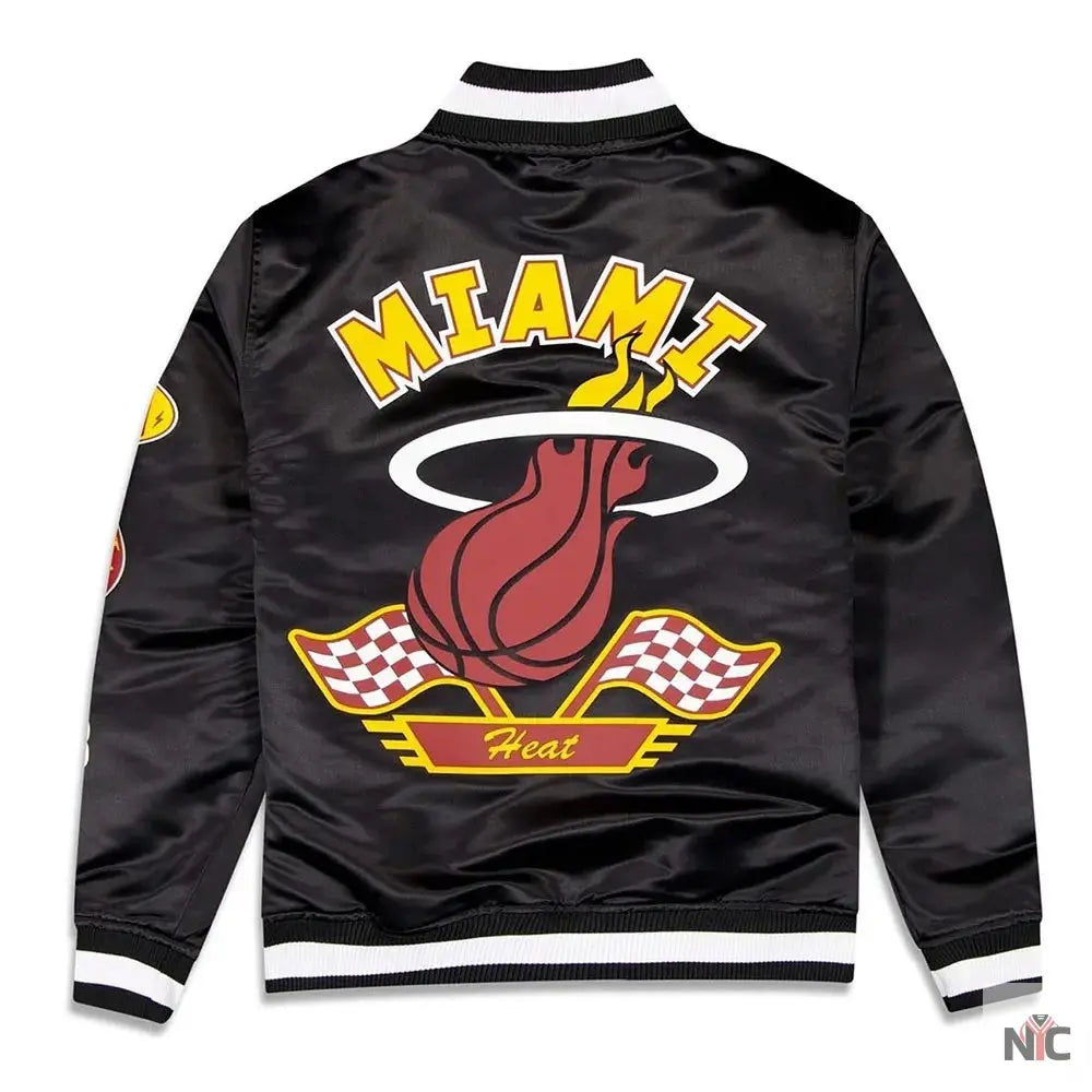 Miami Heat Inspired Rally Drive 2024 Jacket