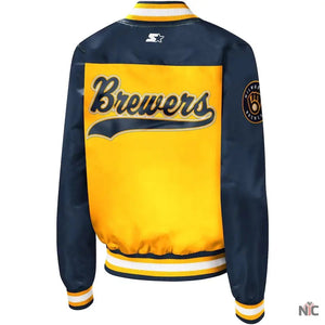 Milwaukee Brewers Inspired The Legend Satin Jacket