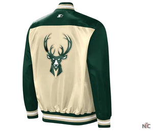 Milwaukee Bucks Inspired The Tradition II Satin Jacket