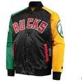 Milwaukee Bucks Inspired Ty Mopkins Satin Jacket