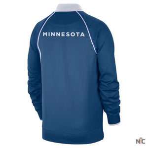 Minnesota Timberwolves 2023/24 Blue Raglan Jacket