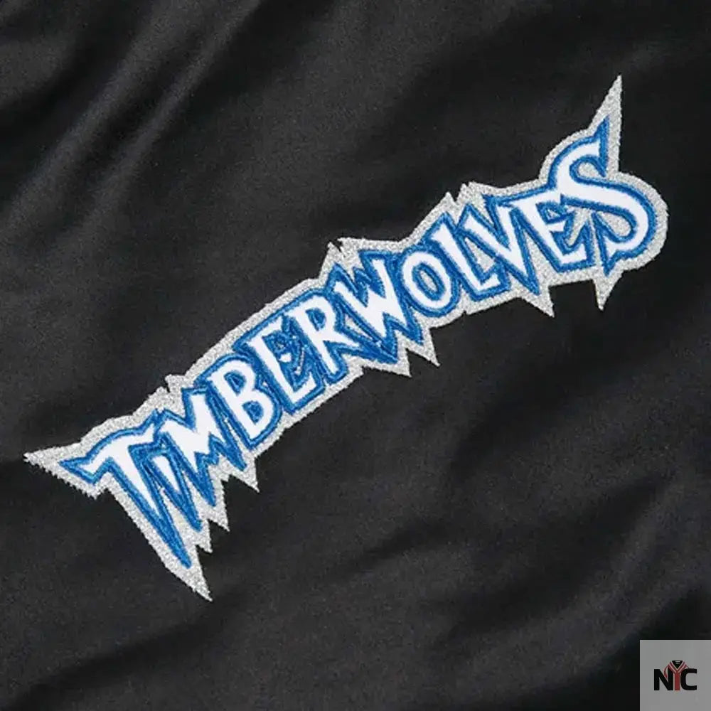 Minnesota Timberwolves Heavyweight Satin Jacket