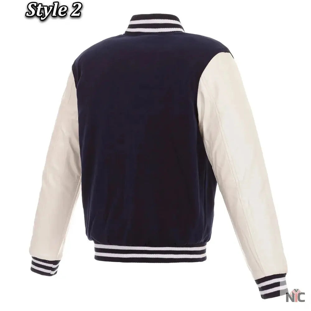 Minnesota Timberwolves Varsity Wool & Leather Jacket