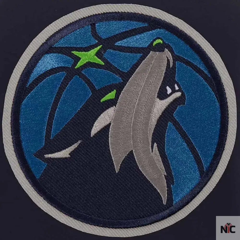 Minnesota Timberwolves Varsity Wool & Leather Jacket