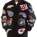 NFL Inspired College Patch Jacket