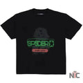 Oversized Reunion Sp5der Inspired Black T-Shirt