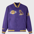 OVO X NBA Los Angeles Lakers Inspired Varsity Jacket