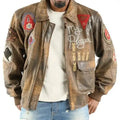 Pelle Pelle Inspired Make It Rain Bomber Jacket
