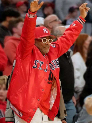 Madison Square Garden Spike Lee Varsity Jacket - back view