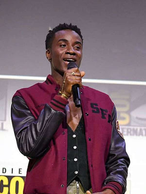 Star Trek Starfleet Academy Varsity Jacket - detail view
