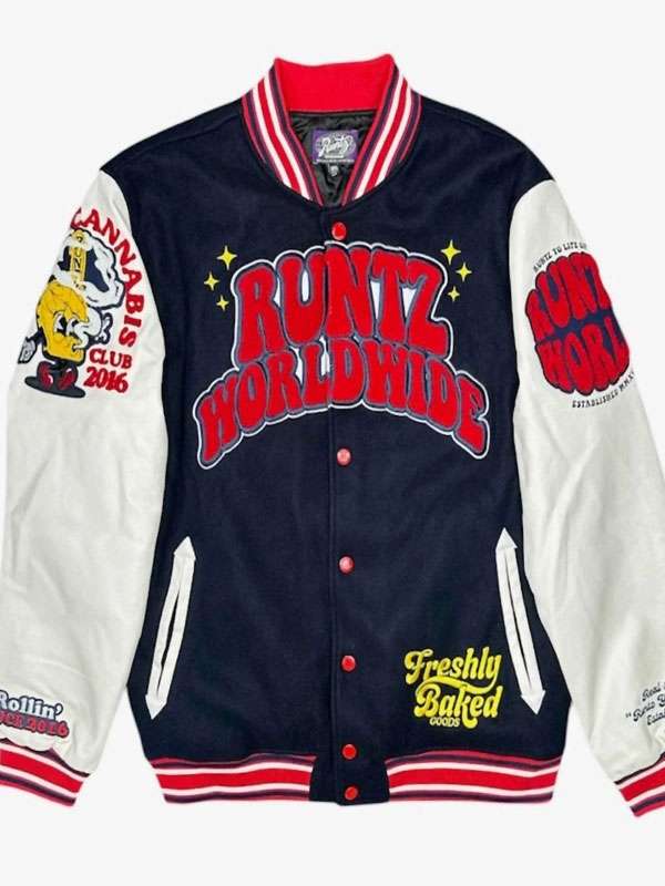 Method Man ABC Studio Varsity Jacket - back view