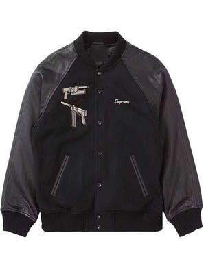 Supreme Aeon Flux Varsity Jacket - back view