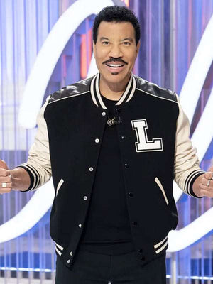 American Idol Lionel Richie Varsity Jacket - back view
