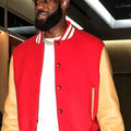 Los Angeles Lebron James Varsity Jacket
