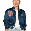 Sophia Bush Vintage Knicks Varsity Jacket