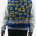 Power Book II Ghost Effie Blue and White Varsity Jacket