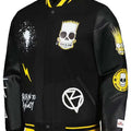 Simpsons Black Varsity Jacket
