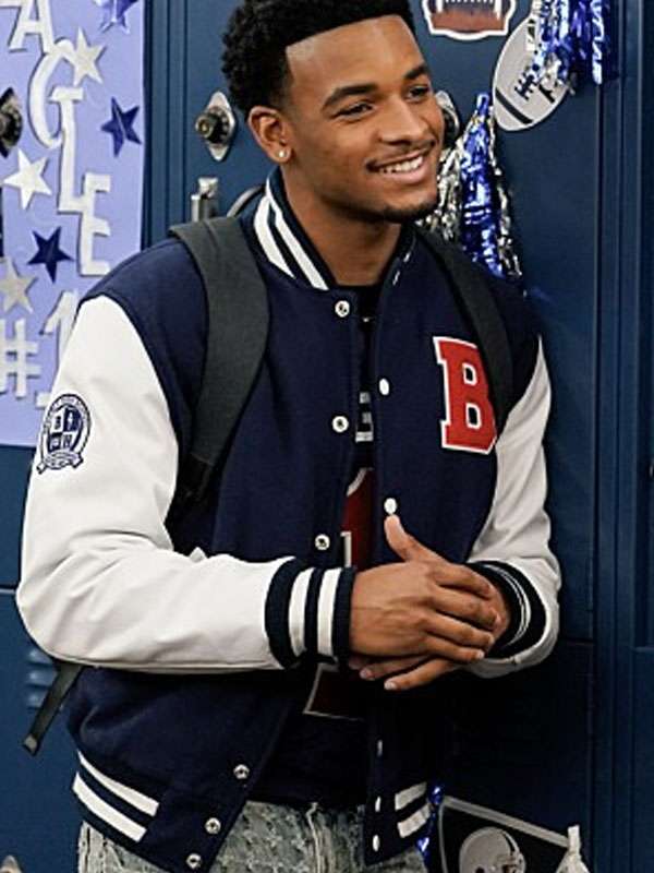 All American Kingston Jeremy Varsity Jacket - side view