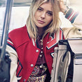 Chloe Grace Moretz Varsity Jacket