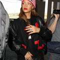 Rihanna Heart Love Varsity Jacket