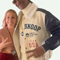 Snoop Dogg Team USA Coach Varsity Jacket