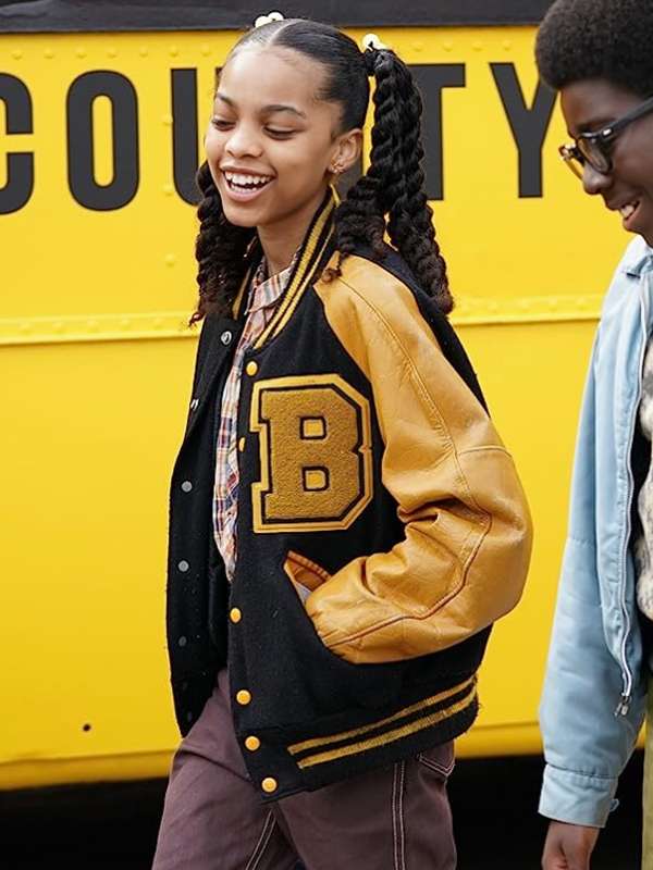 Keisa Clemmons the Wonder Years Varsity Jacket - back view