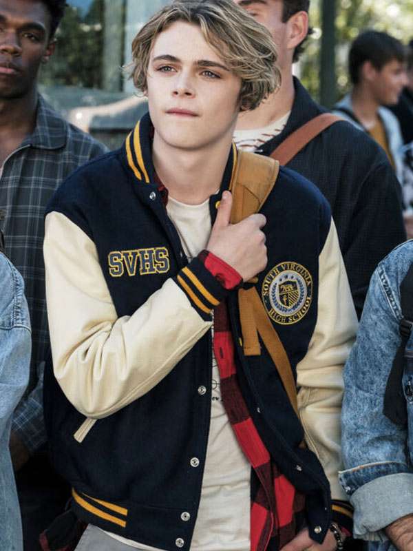 Billy Barratt My Spy the Eternal City 2024 Varsity Jacket - back view