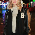 Roxy Horne Winter Wonderland Black Varsity Jacket
