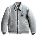Kith X Jinro Soju Grey Varsity Jacket