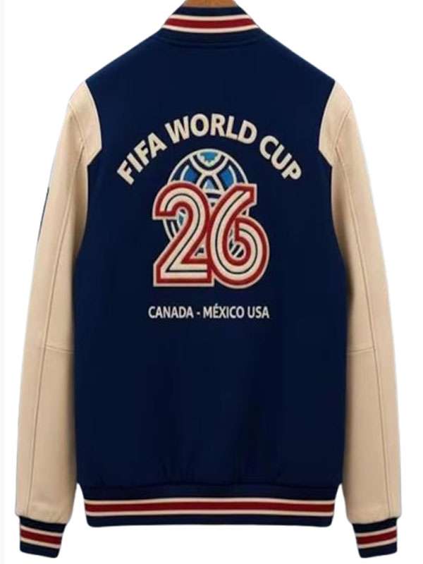 Fifa World Cup North America Varsity Jacket - back view
