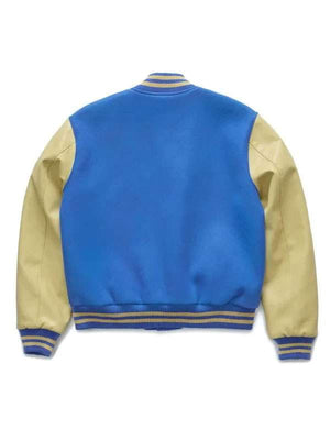 Lee Jun Ho Typhoon Family Varsity Jacket - detail view