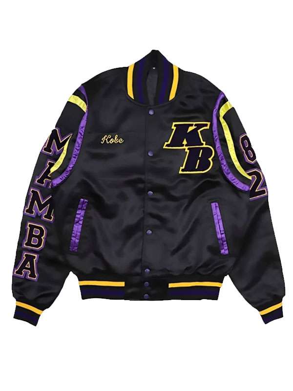 Mamba Hall of Fame Kobe Bryant Varsity Jacket