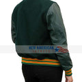 Am I Ok Lucy Green Varsity Jacket