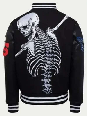 Rod Skull Godspeed Varsity Jacket