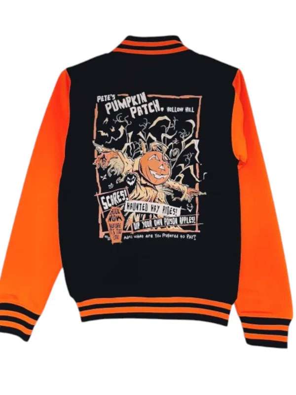 Petes Pumpkin Patch Varsity Jacket