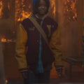 Letitia Wright the Silent Twins Varsity Jacket