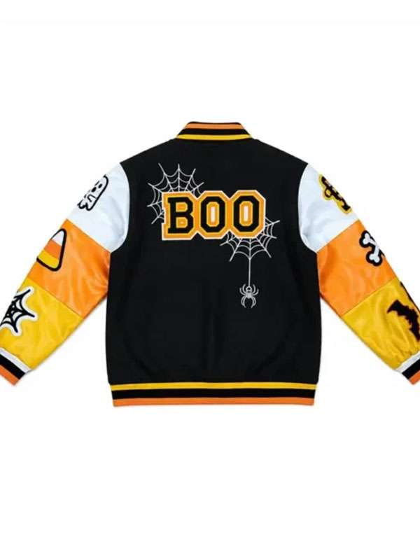 Halloween Boo Varsity Jacket