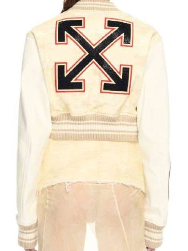Rita Ora Elvis Duran Show Varsity Jacket