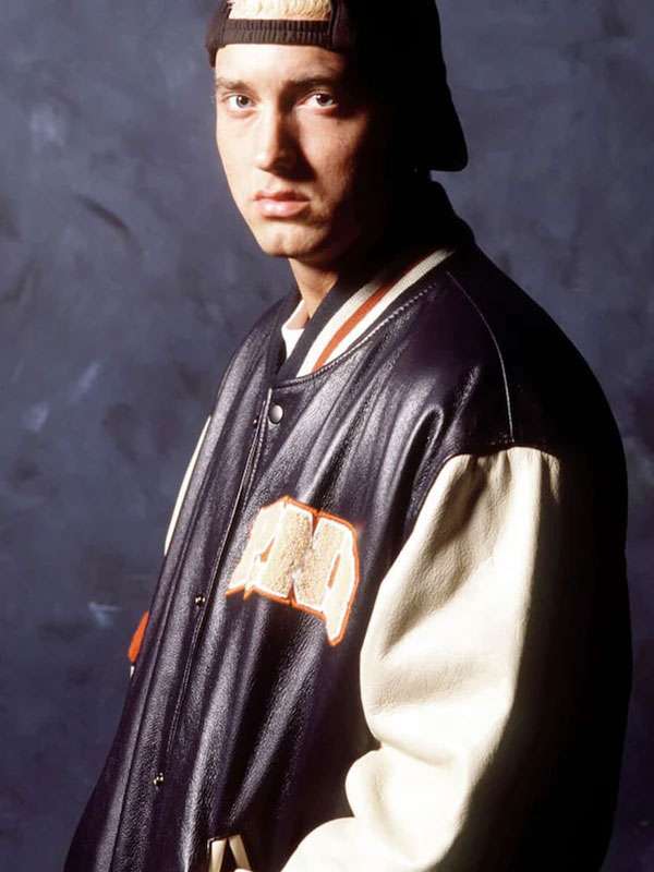 Eminem Varsity Leather Jacket