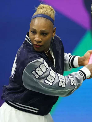 Serena Williams US Open Varsity Jacket - detail view