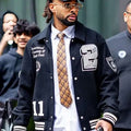 NYC Patty Mills Black Varsity Jacket