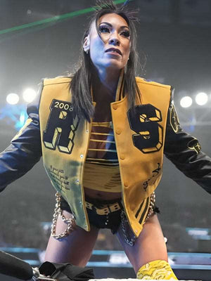 Mia Yim Smackdown Varsity Jacket