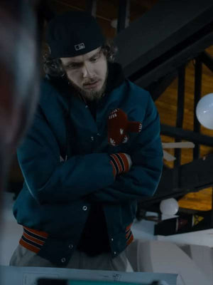 The Instigators Jack Harlow Varsity Jacket - side view