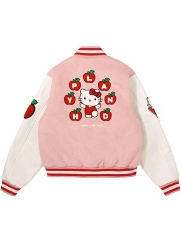 Hello Kitty Letterman Jacket - detail view