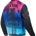 Super Bowl LX Black Varsity Jacket