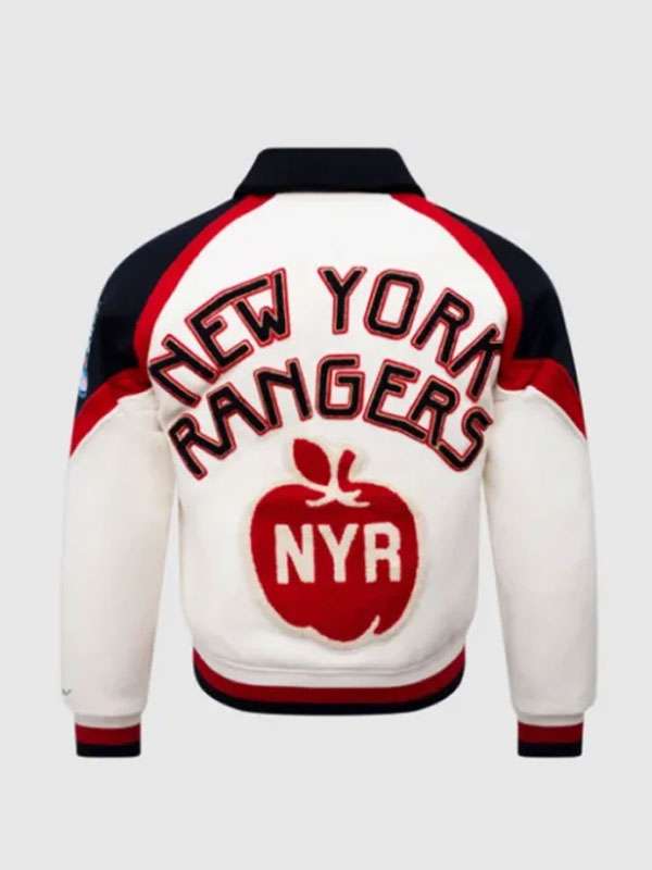 New York Rangers NHL Winter Classic Varsity Jacket