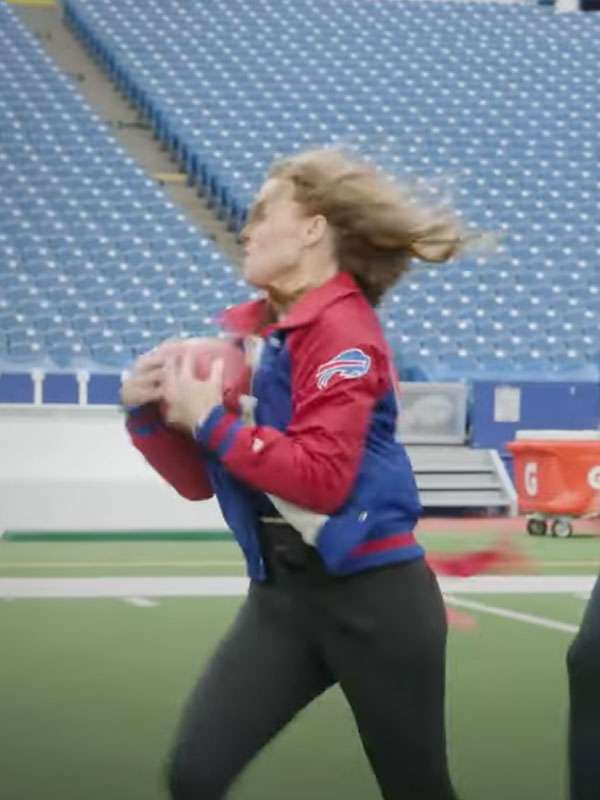 A Bills Love Story Holland Roden Varsity Jacket