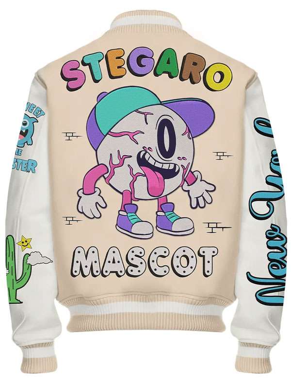 Mascot Varsity Jacket - back view