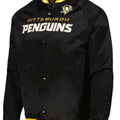 Pittsburgh Penguins Black Varsity Jacket